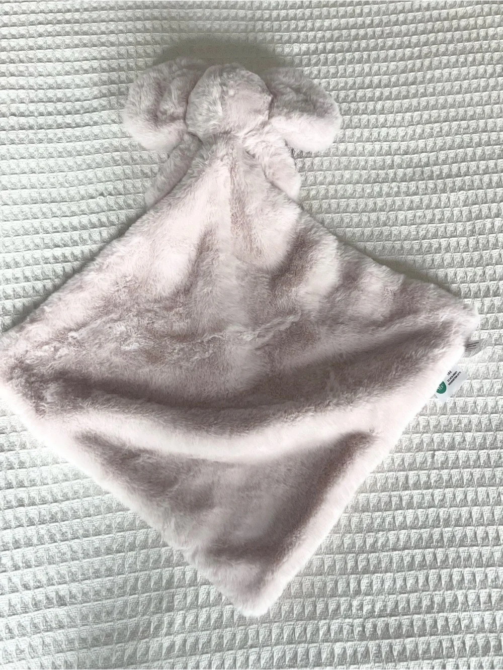 Plush Elephant Security Blanket - Soft Light Pink Baby Lovey
